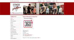 Desktop Screenshot of fitness-plus.ch