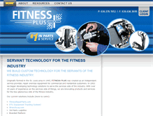 Tablet Screenshot of fitness-plus.net
